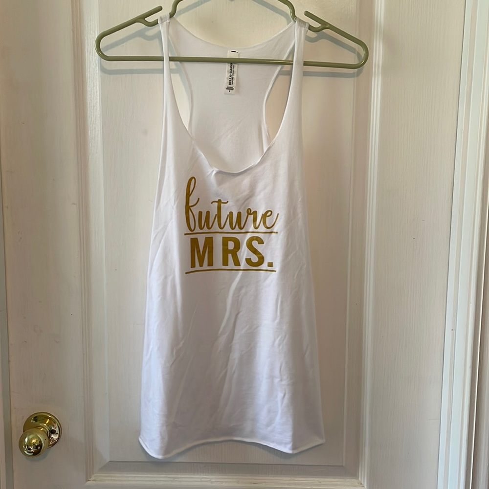 Future Mrs. tank top
